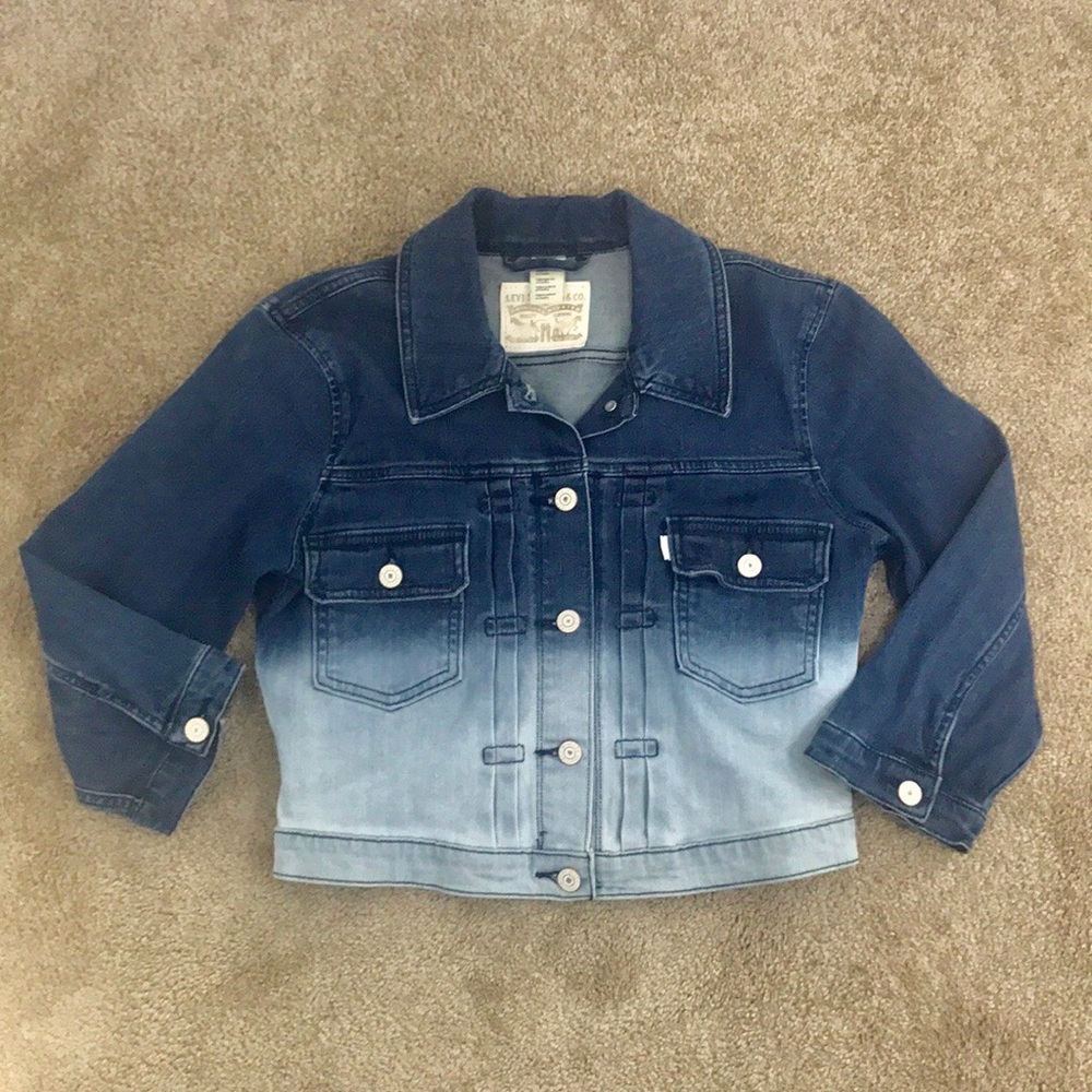 Levi’s Ombré Type II Style Jean Jacket